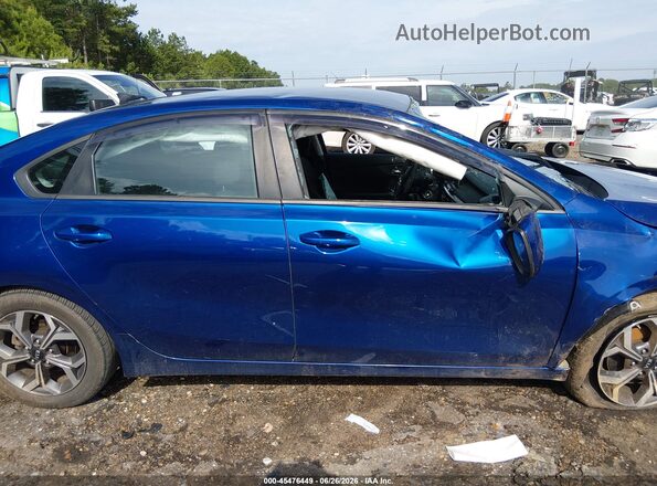 3KPF24AD3LE186772 2020 KIA FORTE Blue Панорамний вид салону 360°