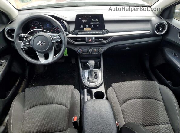 3KPF24AD3LE192331 2020 KIA FORTE Gray Dashboard view