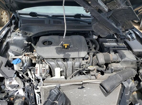 3KPF24AD3LE192331 2020 KIA FORTE Gray Rear interior view