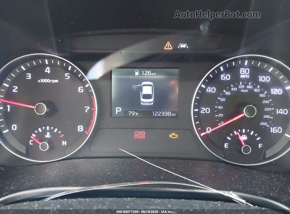 3KPF24AD3LE205580 2020 KIA FORTE Gray Vista de los asientos traseros