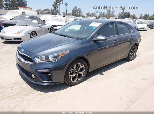 3KPF24AD3LE258960 2020 KIA FORTE Gray Vista tres cuartos delantera izquierda
