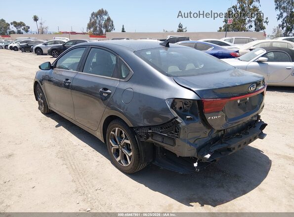 3KPF24AD3LE258960 2020 KIA FORTE Gray Trasero izquierdo