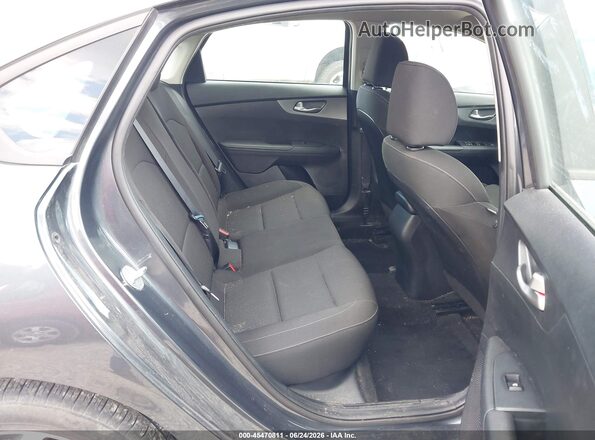 3KPF24AD3ME267692 2021 KIA FORTE Gray Vista de la etiqueta del VIN