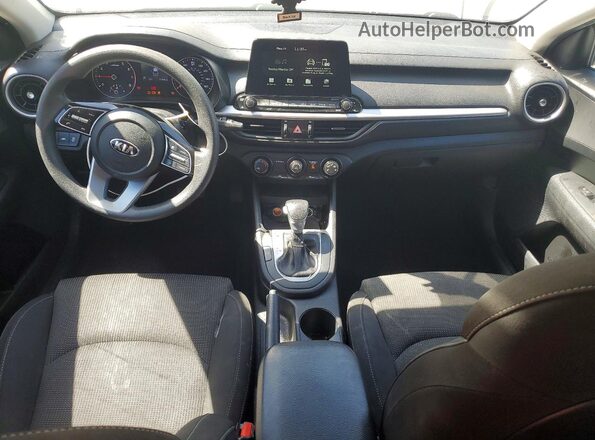 3KPF24AD3ME346537 2021 KIA FORTE Silver 