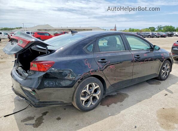 3KPF24AD3ME374144 2021 KIA FORTE Black Trasero derecho