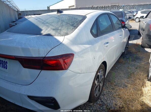 3KPF24AD3ME403447 2021 KIA FORTE White Задня права чверть