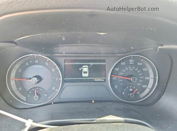 3KPF24AD3PE606455 2023 KIA FORTE Gray ხელსაწყოთა პანელის ხედი
