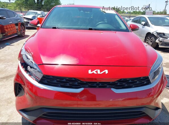 3KPF24AD3RE722726 2024 KIA FORTE Red Вид щитка приладів
