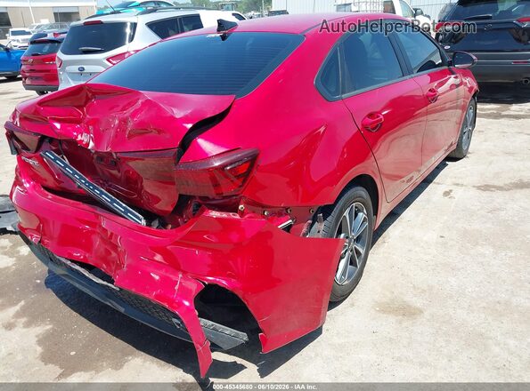 3KPF24AD3RE722726 2024 KIA FORTE Red Задня права чверть