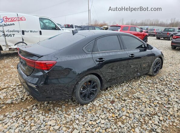 3KPF24AD4KE076327 2019 KIA FORTE Black Rear right