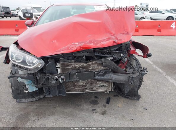 3KPF24AD4KE109312 2019 KIA FORTE Red წინა ხედი