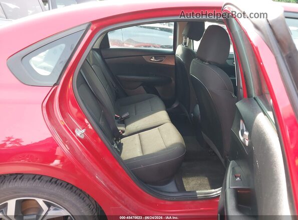 3KPF24AD4KE135960 2019 KIA FORTE Red Вид наклейки з VIN-кодом