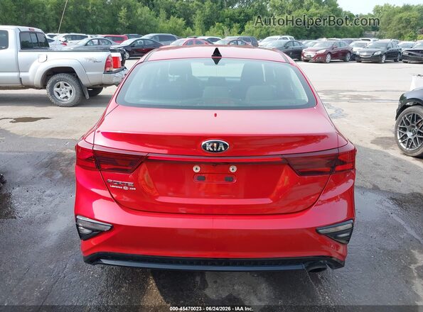 3KPF24AD4KE135960 2019 KIA FORTE Red 