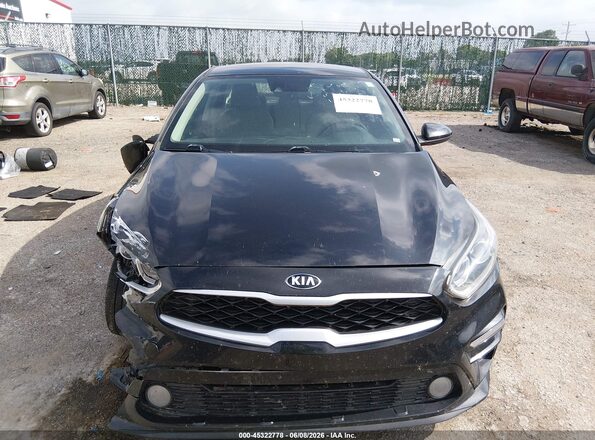 3KPF24AD4KE136610 2019 KIA FORTE Черный Вид щитка приборов