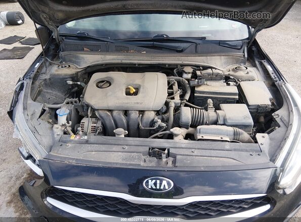 3KPF24AD4KE136610 2019 KIA FORTE Черный Вид сзади