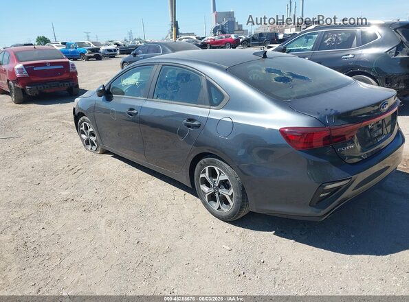 3KPF24AD4LE176543 2020 KIA FORTE Gray Trasero izquierdo