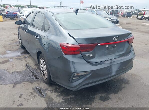 3KPF24AD4LE208245 2020 KIA FORTE Gray Задня ліва чверть