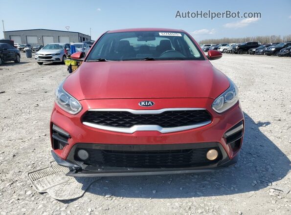 3KPF24AD4LE209413 2020 KIA FORTE Red წინა ხედი