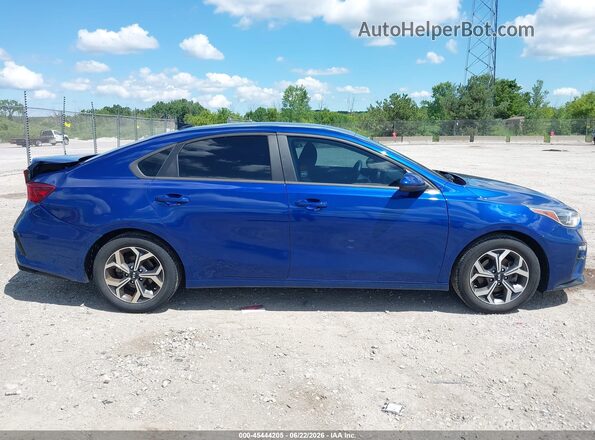 3KPF24AD4LE243710 2020 KIA FORTE Blue Widok wnętrza 360 stopni