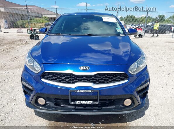 3KPF24AD4LE243710 2020 KIA FORTE Blue Widok wnętrza z tyłu