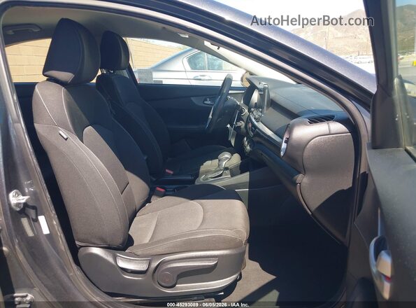3KPF24AD4LE249099 2020 KIA FORTE Gray Widok wnętrza z przodu
