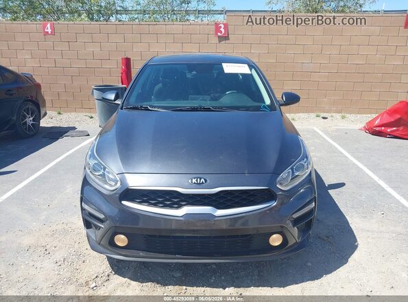 3KPF24AD4LE249099 2020 KIA FORTE Gray Widok wnętrza z tyłu