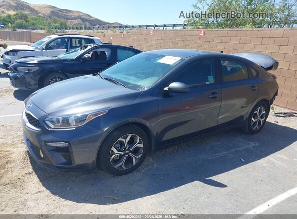 3KPF24AD4LE249099 2020 KIA FORTE Gray 