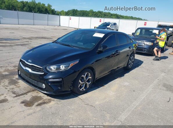 3KPF24AD4ME366988 2021 KIA FORTE Black წინა მარცხენა ხედი სამი მეოთხედიდან