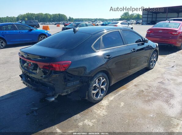 3KPF24AD4ME366988 2021 KIA FORTE Black უკანა მარჯვენა
