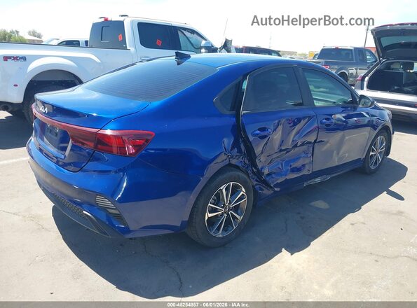 3KPF24AD4NE427161 2022 KIA FORTE Синий Задняя правая четверть