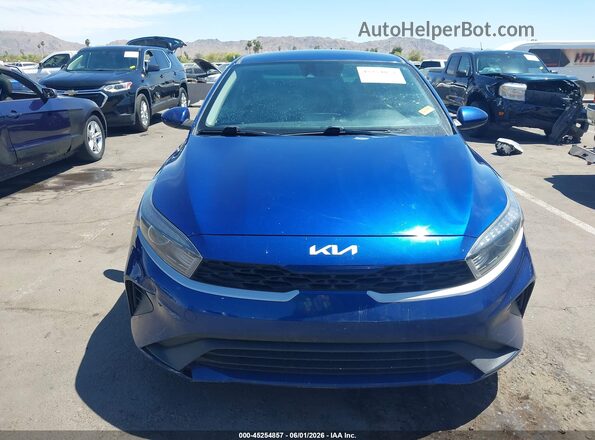 3KPF24AD4NE427161 2022 KIA FORTE Синий Вид щитка приборов