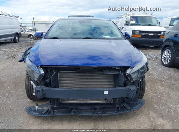 3KPF24AD4NE429248 2022 KIA FORTE Синий Вид щитка приборов