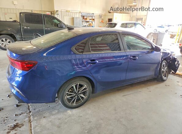 3KPF24AD4NE453338 2022 KIA FORTE Blue Tył prawy