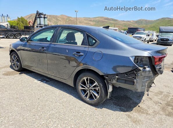 3KPF24AD4NE460497 2022 KIA FORTE Gray Trasero izquierdo