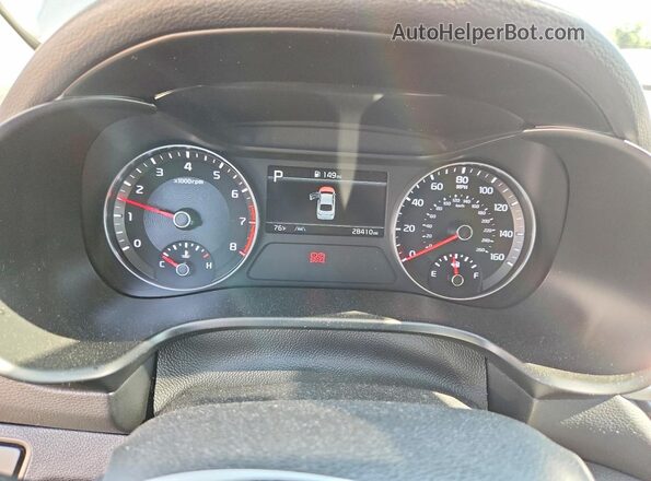 3KPF24AD4PE531166 2023 KIA FORTE Gray Вид щитка приладів