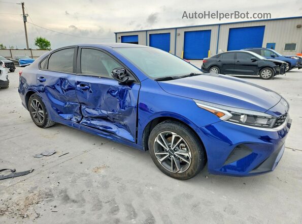 3KPF24AD4PE599886 2023 KIA FORTE Blue Передня права чверть