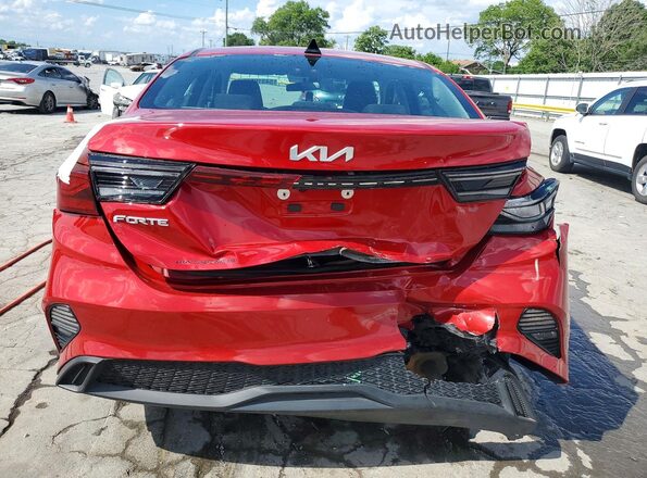 3KPF24AD4RE775788 2024 KIA FORTE Red Rear view