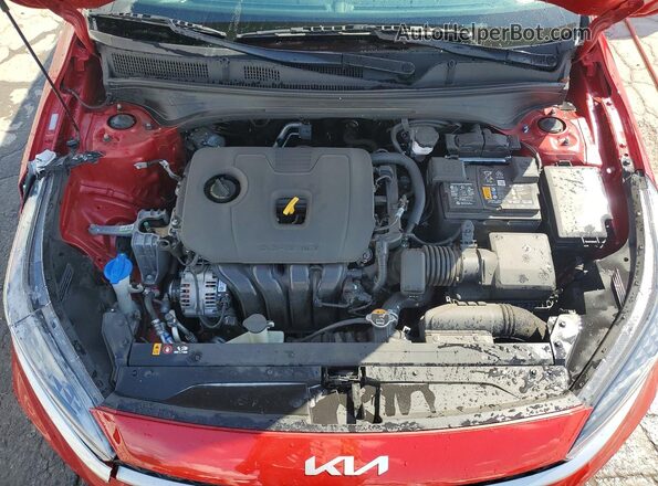 3KPF24AD4RE775788 2024 KIA FORTE Red Rear interior view