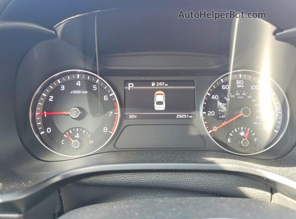 3KPF24AD4RE775788 2024 KIA FORTE Red Instrument cluster view