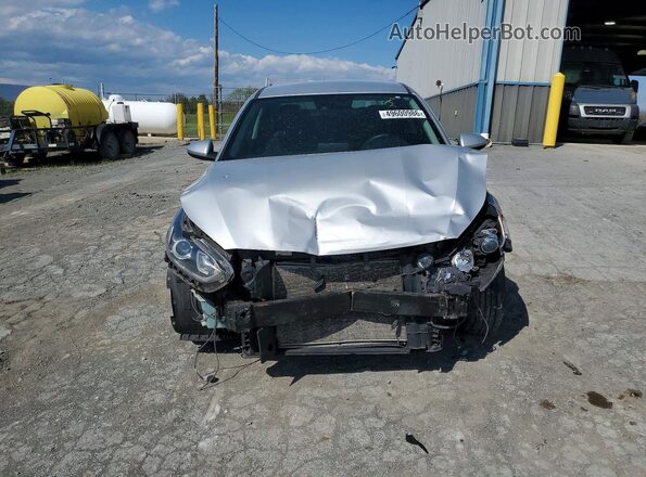 3KPF24AD5KE059648 2019 KIA FORTE Silver Front view
