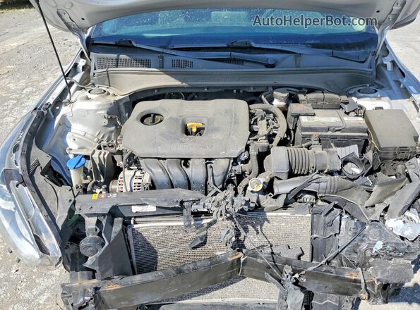 3KPF24AD5KE059648 2019 KIA FORTE Silver Rear interior view