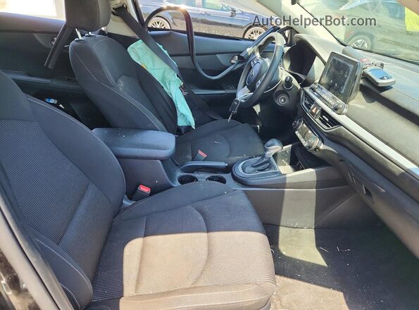 3KPF24AD5KE064414 2019 KIA FORTE Black Вид салону спереду