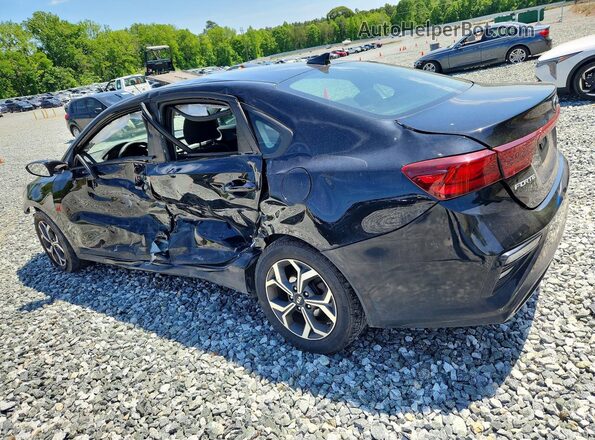 3KPF24AD5KE064414 2019 KIA FORTE Black Задня ліва чверть