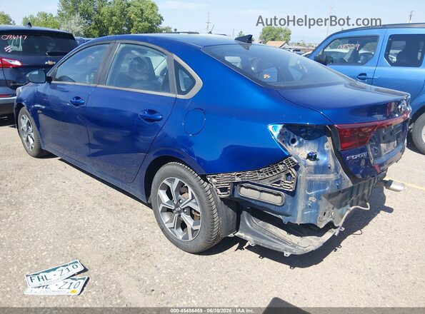 3KPF24AD5KE071329 2019 KIA FORTE Синий Задняя левая четверть