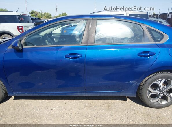 3KPF24AD5KE071329 2019 KIA FORTE Синий Панорамный вид салона 360°