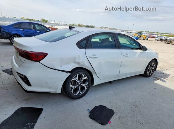 3KPF24AD5KE073548 2019 KIA FORTE Белый Задняя правая четверть