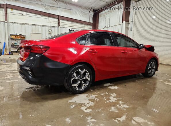 3KPF24AD5KE074540 2019 KIA FORTE Red Rear right