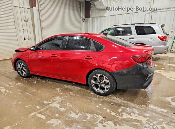 3KPF24AD5KE074540 2019 KIA FORTE Red Rear left