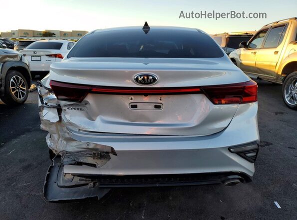 3KPF24AD5KE095016 2019 KIA FORTE Silver Вид ззаду