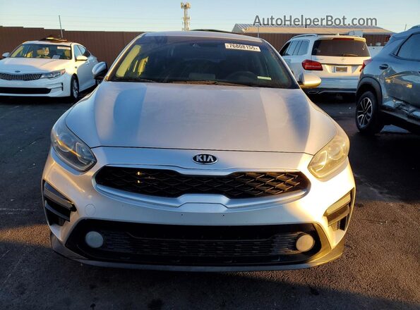 3KPF24AD5KE095016 2019 KIA FORTE Silver Вид спереду